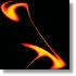 Research | Pic: Luminous soot on the edge of a turbulent flame